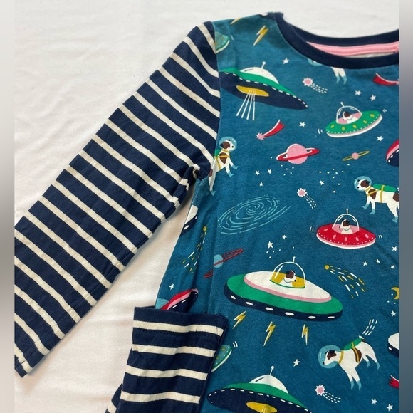 Mini Boden space themed girls tunic. Cute and colorful. Like new condition. - Picture 4 of 4